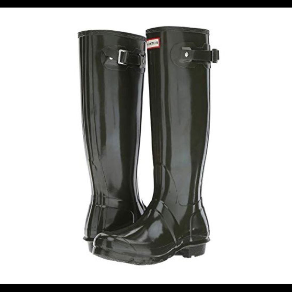 Hunter Original Tall Gloss Black Rain Boot Welly